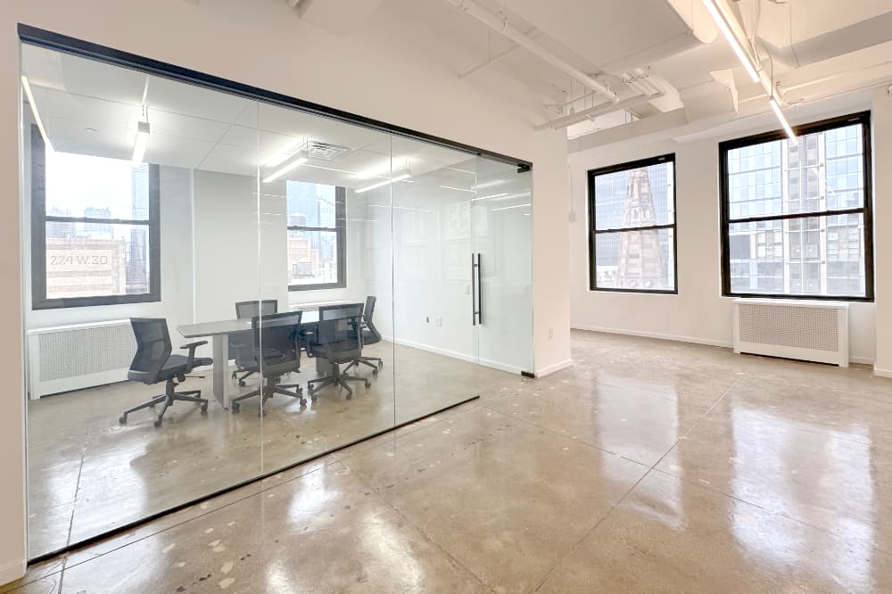 Double Corner Office for Lease Near Penn Station