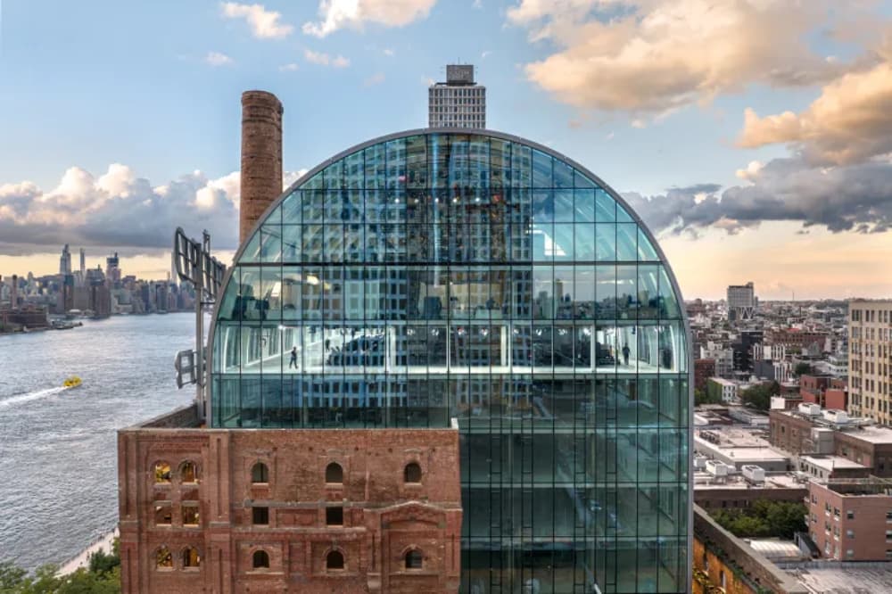 office space glass facade | office sublets