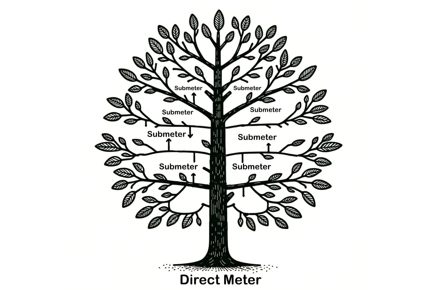 submetered electricity for office space 