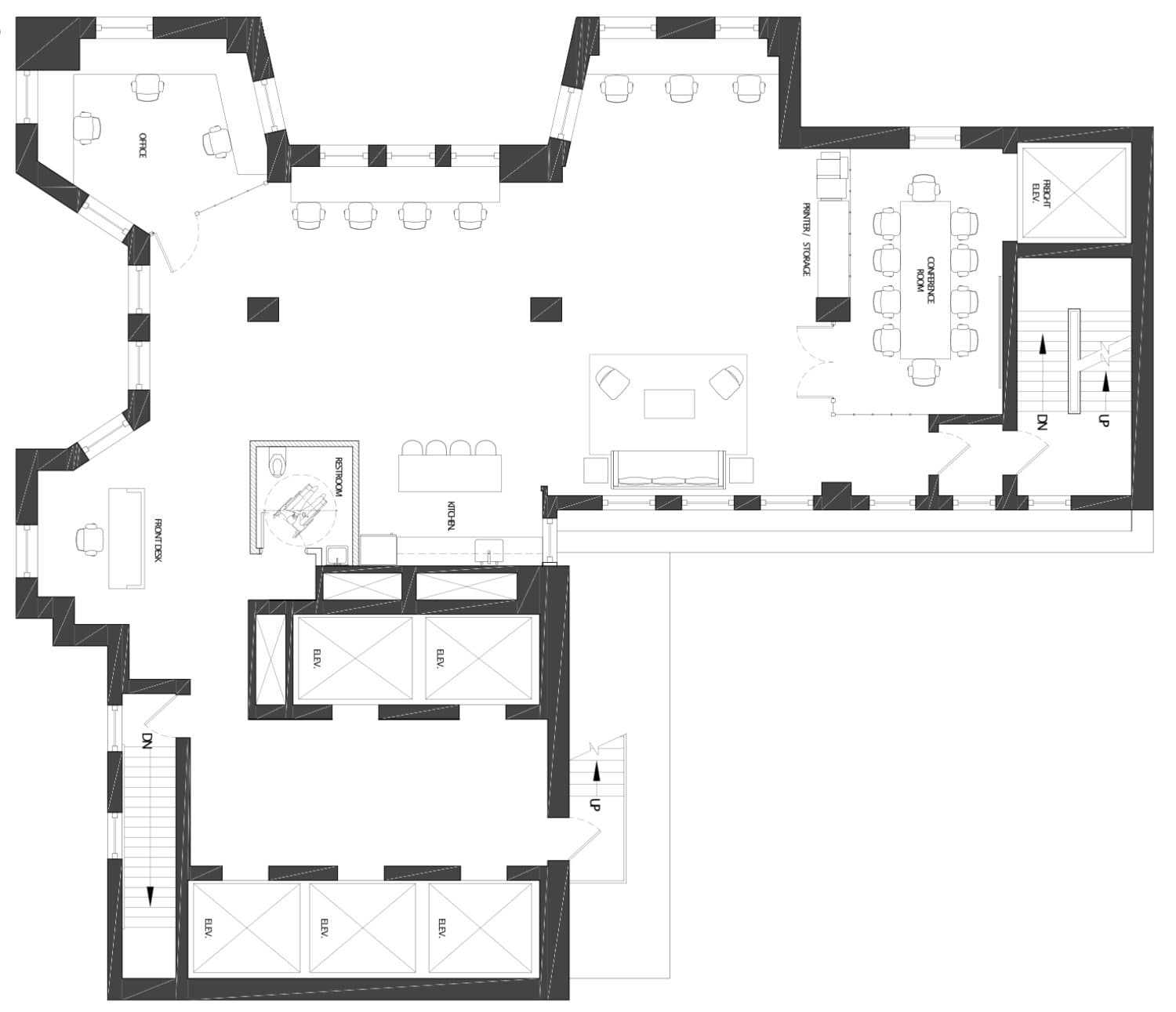 office floor plan | office sublets