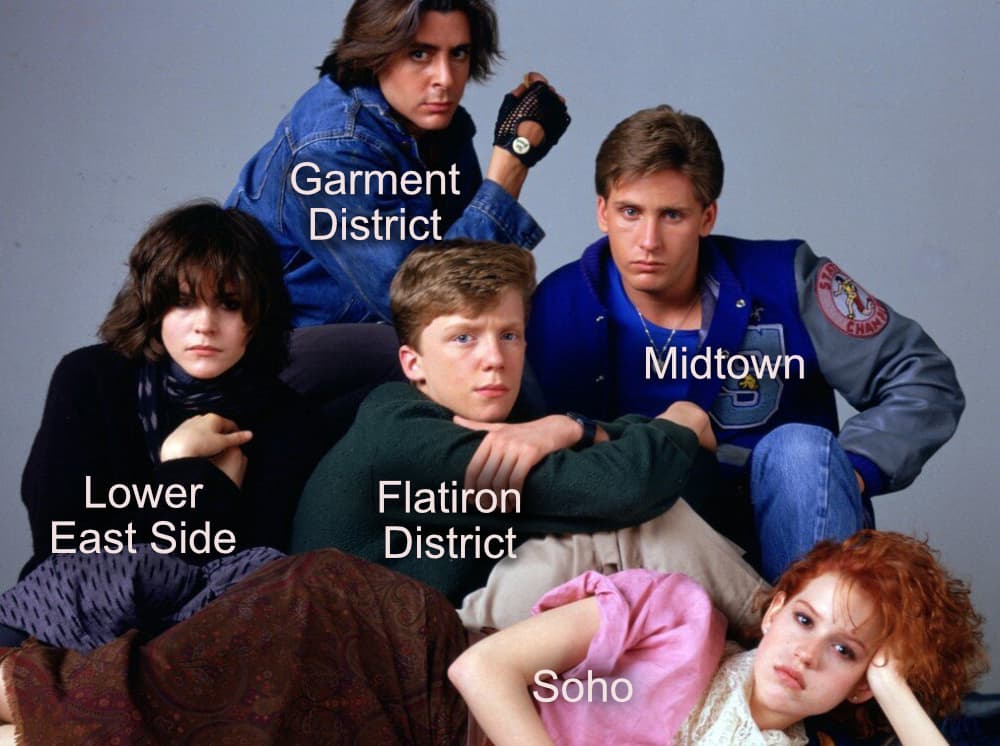manhattan neighborhoods | office sublets