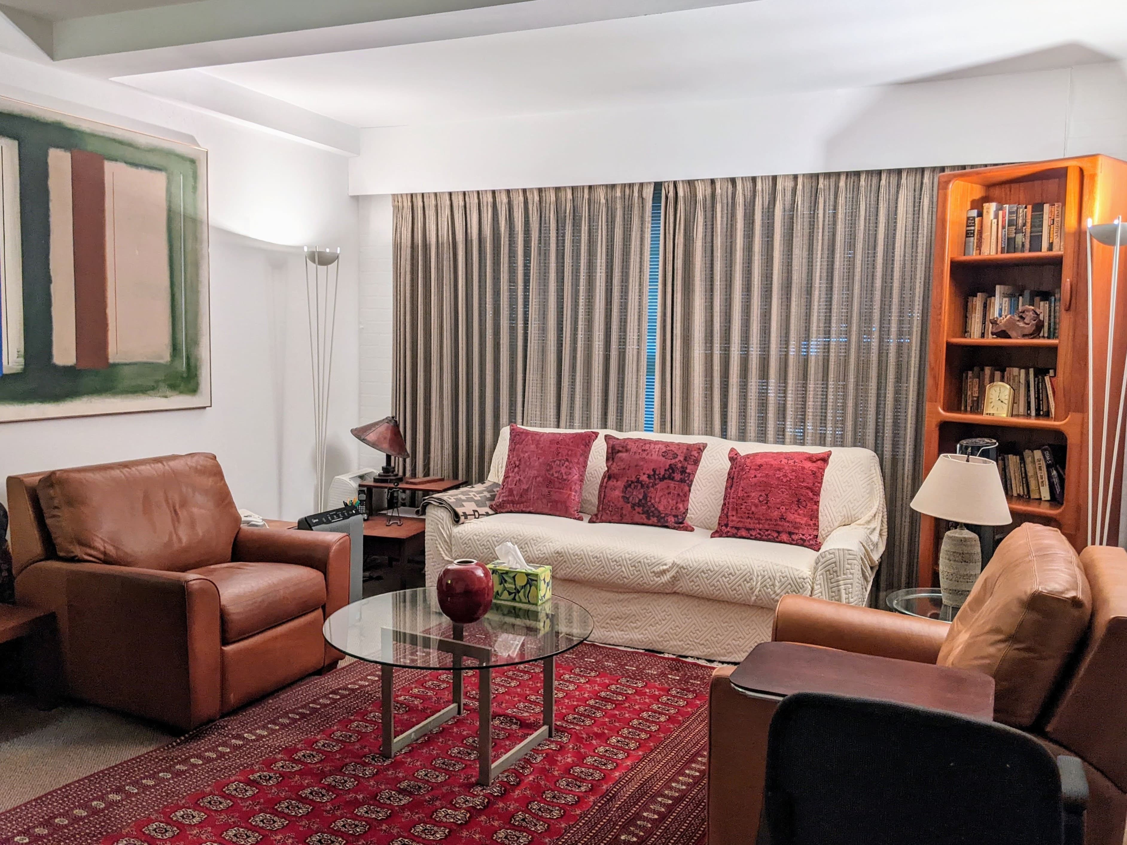 Furnished therapy office