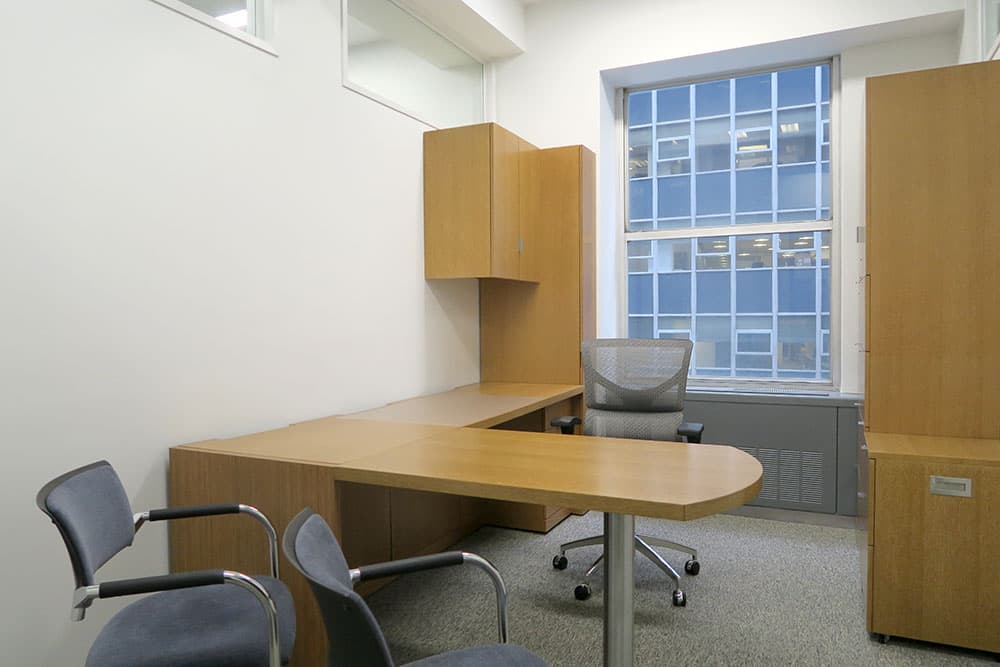 Windowed Offices in Law Office in the Financial District