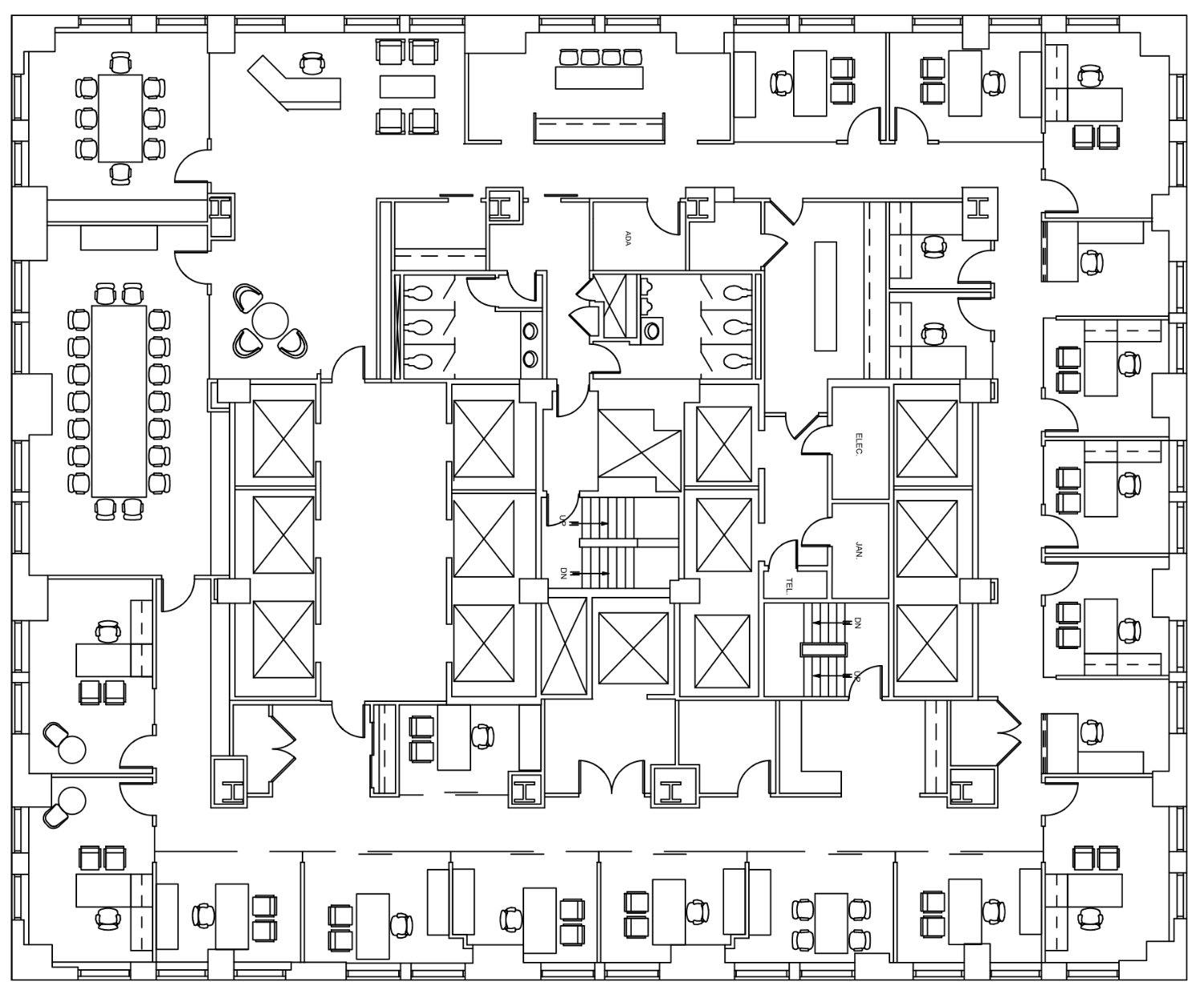 floor plan | office sublets