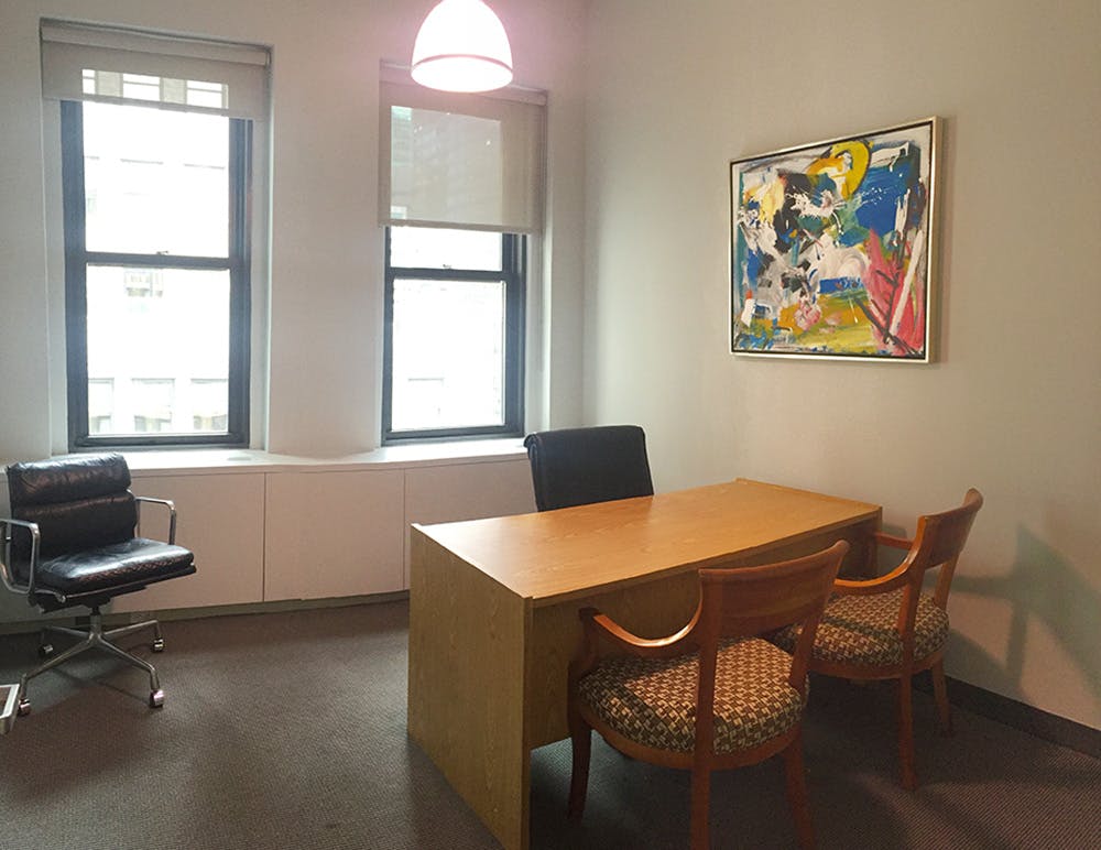 private office for sublease in midtown east