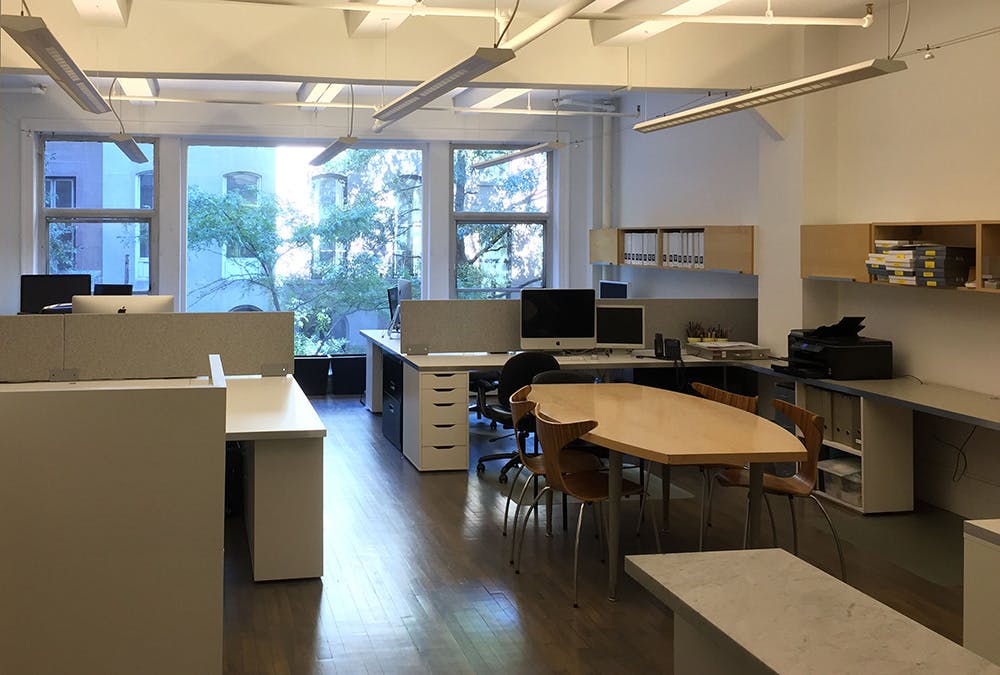 Shared Office Space in Union Square Architect Firm