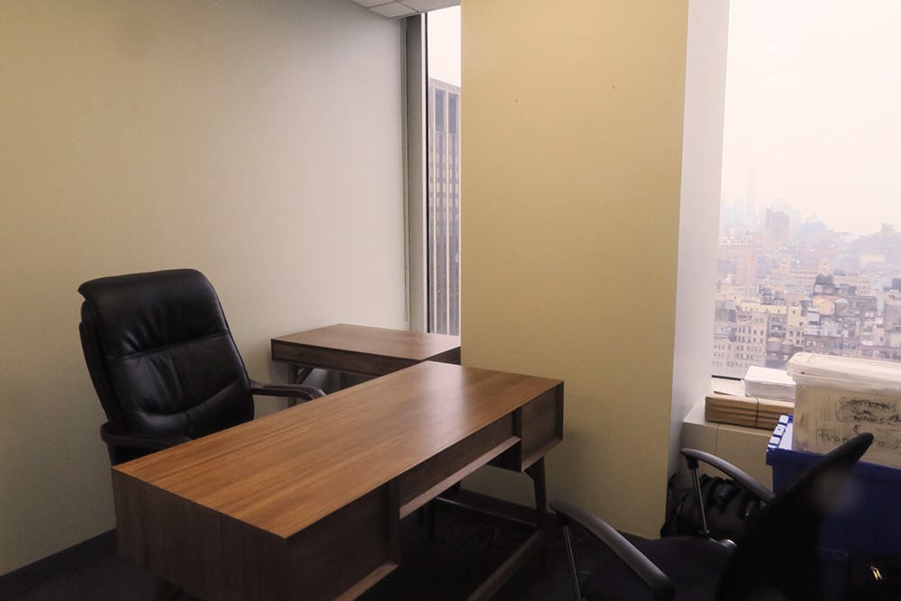 law firm office sublet one penn plaza