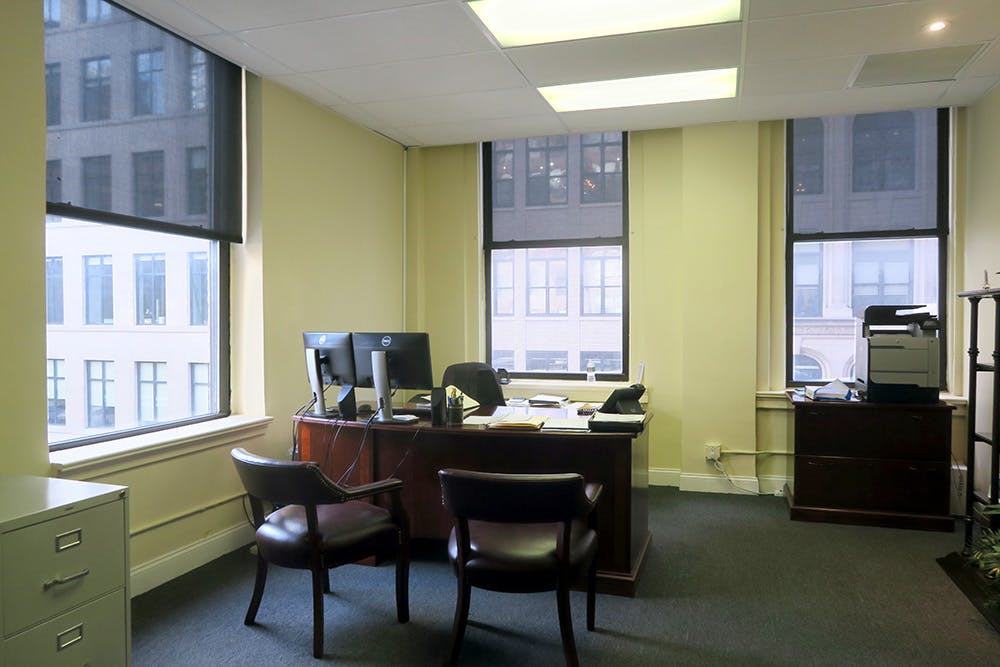 law firm suite for sublease in midtown south