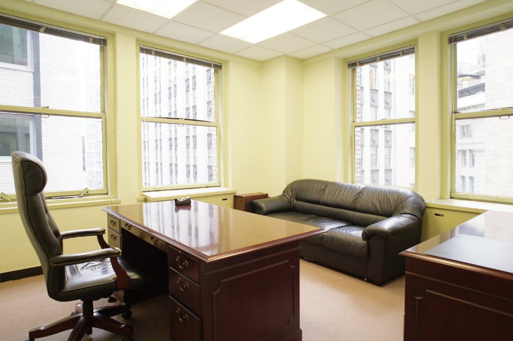 shared law firm space financial district 